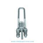 فولاد گالوانیزه گیره گوه مهره ای قابل تنظیم